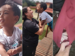 Bebê com paralisia cerebral que foi abandonado dentro de mochila em matagal é adotado: 'nasceu pra mim'