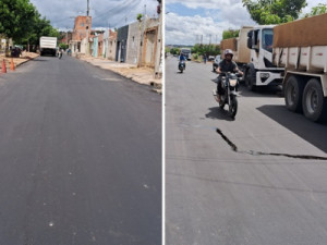 Coral faz pavimentação asfáltica da Avenida 17 de agosto e outras localidades em Barbalha