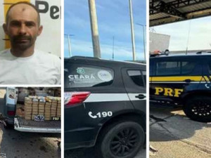 Polícia prende homem em Icó transportando quase 65kg de cocaína e crack para o Cariri