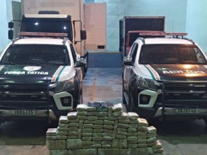 Caminhoneiro é preso levando 135 quilos de maconha com nota fiscal de artesanato