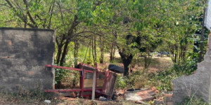 Carro atropela carroça, fere idoso e mata burro, no Crato