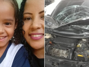 Mãe e filha são atropeladas em faixa de pedestre no ES; motorista fugiu sem prestar socorro