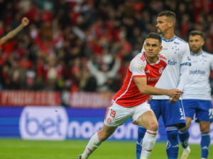 Borré marca, e Internacional vence o Cruzeiro no Beira-Rio