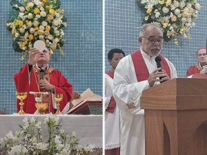 Dom Magnus celebra noite de São Vicente e recebe homenagens de 14 anos de episcopal