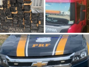 Mais de 60 quilos de maconha apreendidos pela Polícia e Sefaz em Penaforte