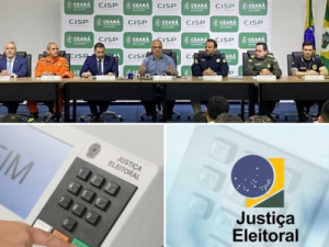 1º turno das Eleições no Ceará terá reforço de 21,5 mil agentes de segurança