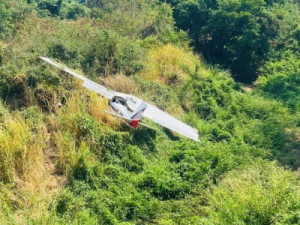 Avião monomotor faz pouso forçado com duas pessoas a bordo em Missão Velha