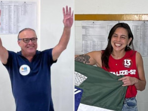 Paulinho Freire, do União Brasil, e Natália Bonavides, do PT, vão disputar o 2º turno em Natal