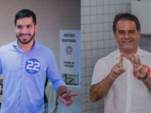 Pesquisa Real Time Big Data Fortaleza: André 45% x 45% Evandro