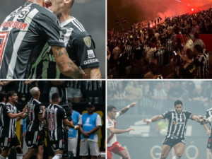 Deyverson brilha, Atlético-MG atropela River Plate e coloca um pé na final da Libertado-res