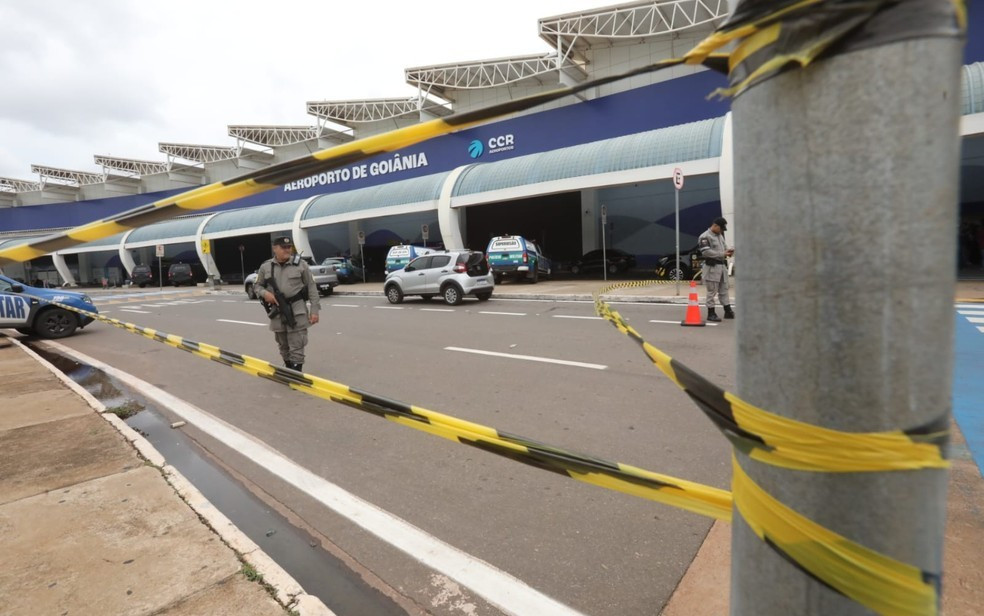 Aeroporto de Goiânia tem parte isolada por suspeita de explosivo