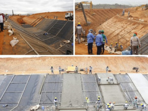 Elmano de Freitas visita obras do Cinturão das Águas, na região do Cariri