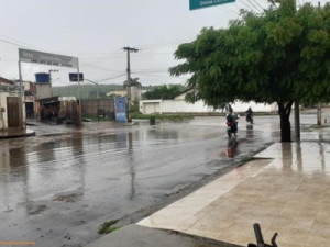 Registros de chuvas, ontem e hoje, a maior 65mm na Estrela em Barbalha