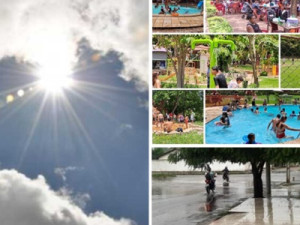 Hoje dia de sol entre nuvens, tempo nublado, pode ter pancada chuva rápida e calor de 29º em Barbalha