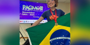 Estudante do CE ganha ouro e é eleita melhor competidora em olimpíada internacional de matemática no México