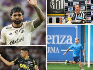 Gabigol, Erick, Tiquinho Soares e técnico: Marcelo Teixeira detalha negociações do Santos para 2025