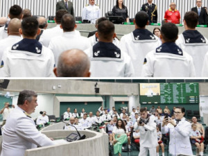 Marinheiros recebem homenagem em sessão solene na Alece