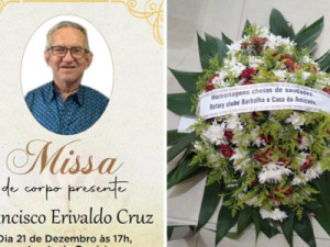 Morre em Barbalha o Cel Erivaldo Cruz deixando grande legado