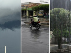 Na cidade e zona rural Barbalha banhada por chuvas neste domingo (19) veja