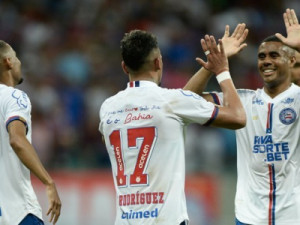 Bahia goleia Sampaio Corrêa na Copa do Nordeste com gols de estreantes