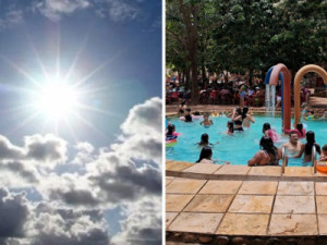 Sol, nuvens, pancada de chuva rápida e calor a 29º hoje em Barbalha