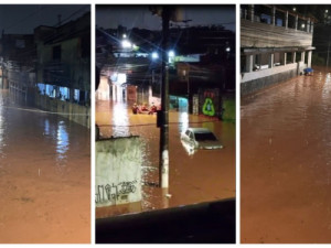 Capital e Grande SP vivem madrugada de caos por causa da chuva em várias regiões; Defesa Civil emitiu alerta de temporais severos