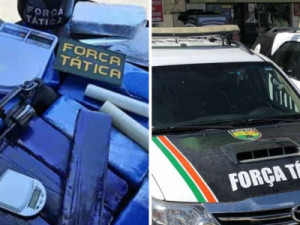 Em Juazeiro jovem é preso com muita maconha, balanças de precisão, socos para embalagem e arma de fogo