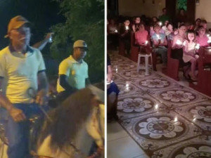 Missa de 7º Dia, cavalgada, velas acesas e mensagens ao saudoso vaqueiro “Bodo” no Sítio Correntinho