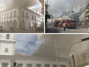 Câmara de Vereadores de Salvador é evacuada após incêndio