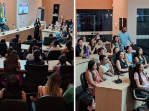 Câmara celebra o Dia Internacional da Mulher com palestra sobre a história, a luta e as conquistas