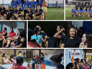 Grupo Juventude comemora Dia das Mães com jogo das Mães no Bairro Santo Antônio