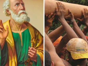 Hoje tem pau de bandeira no Sítio Santana e nas Casas Populares