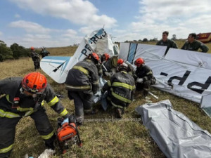 Queda do avião de pequeno porte causou duas mortes em Rio Preto
