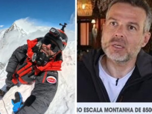 Brasileiro atingiu cume do monte asiático de 8,5 metros após preparo de três anos
