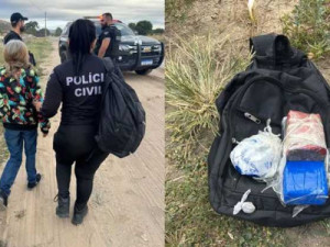 Polícia do Crato prende idosa com cocaína, maconha e crack