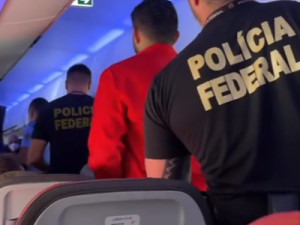PF retira passageiro de aeronave no Aeroporto de Brasília por mau comportamento a bordo