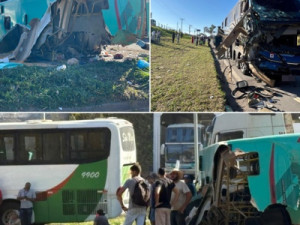 Acidente com ônibus deixa mortos e feridos na BR-040, em Juiz de Fora