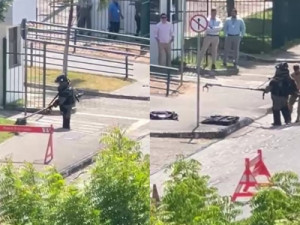 Esquadrão remove artefato explosivo em fórum de Justiça em Fortaleza