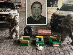 Polícia prende homem viajando com quase 40 quilos de drogas em Jati