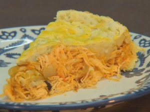 Receita Nosso Campo: aprenda a fazer uma torta de frango com massa de batata-doce