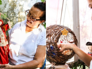 Natal inspira artesãs cearenses na criação de peças únicas