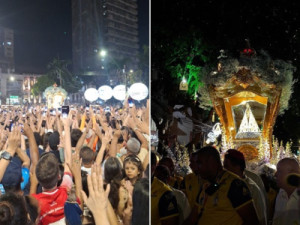 Círio de Nazaré: conhecida como 'Procissão das luzes', Trasladação reúne 1,9 milhão de fiéis