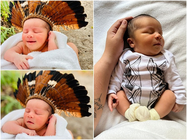 Bebê indígena é o primeiro a ser registrado com nome da etnia, no Ceará: 'Histórico', diz mãe