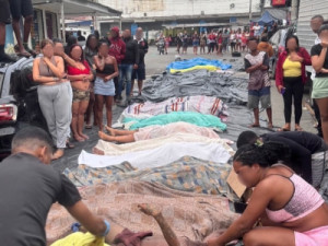 64 corpos são achados em mata no RJ, e número total de mortos chega a 128