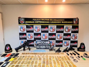 Maior apreensão de ouro do AM tem 77 barras avaliadas em R$ 45 milhões e 3 policiais presos; entenda