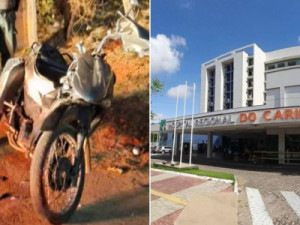 Jovem de 24 anos morre em acidente de moto com poste em Juazeiro do Norte