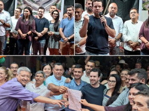 Prefeito de Barbalha e Secretária do MEC assinam Ordem de Serviço de Escola Padrão MEC no Caldas