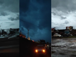 Tornado em Rio Bonito do Iguaçu destruiu cerca de 80% da cidade, diz governo: 'Cenário de guerra'