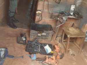 Em Barbalha polícia prende homem que fabrica e faz manutenção de armas de grosso calibre