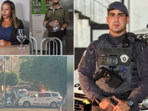 PM mata esposa e sogro a facadas e morre alvejado por policiais em Piraju